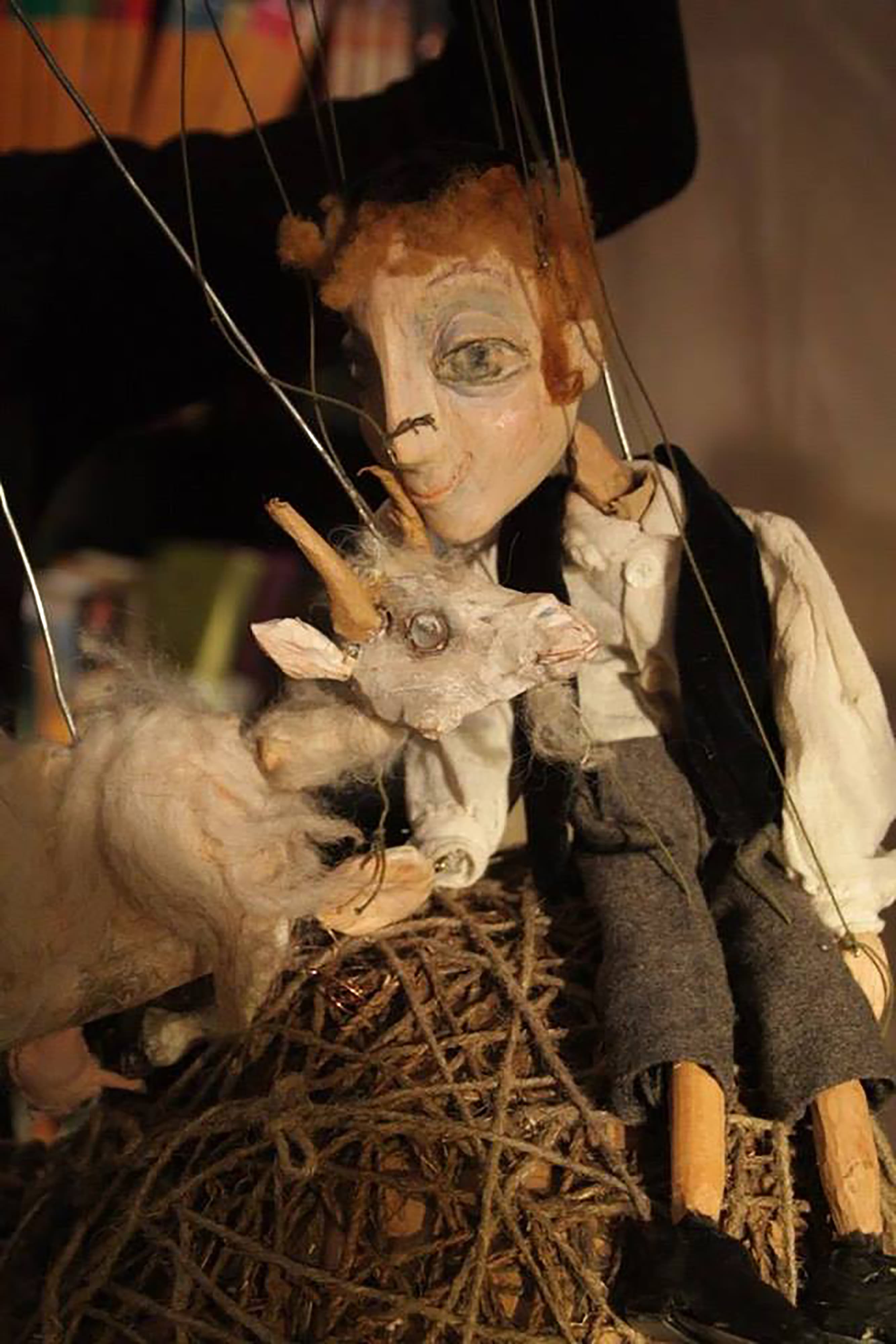 Кадр спектакля «Козочка Злата» 4