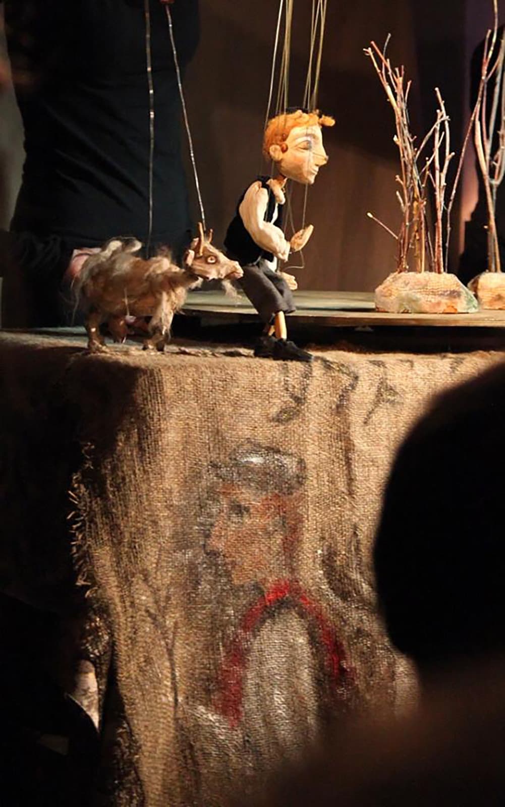 Кадр спектакля «Козочка Злата» 7